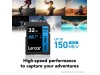 LEXAR SDcard 32GB PRO SDHC UHS-I BLUE Series 32GB Up To R 150MB/s LSD0800P032G-BNNNG LEXAR SDcard 32GB PRO SDHC UHS-I BLUE Series 32GB Up To R 150MB/s LSD0800P032G-BNNNG